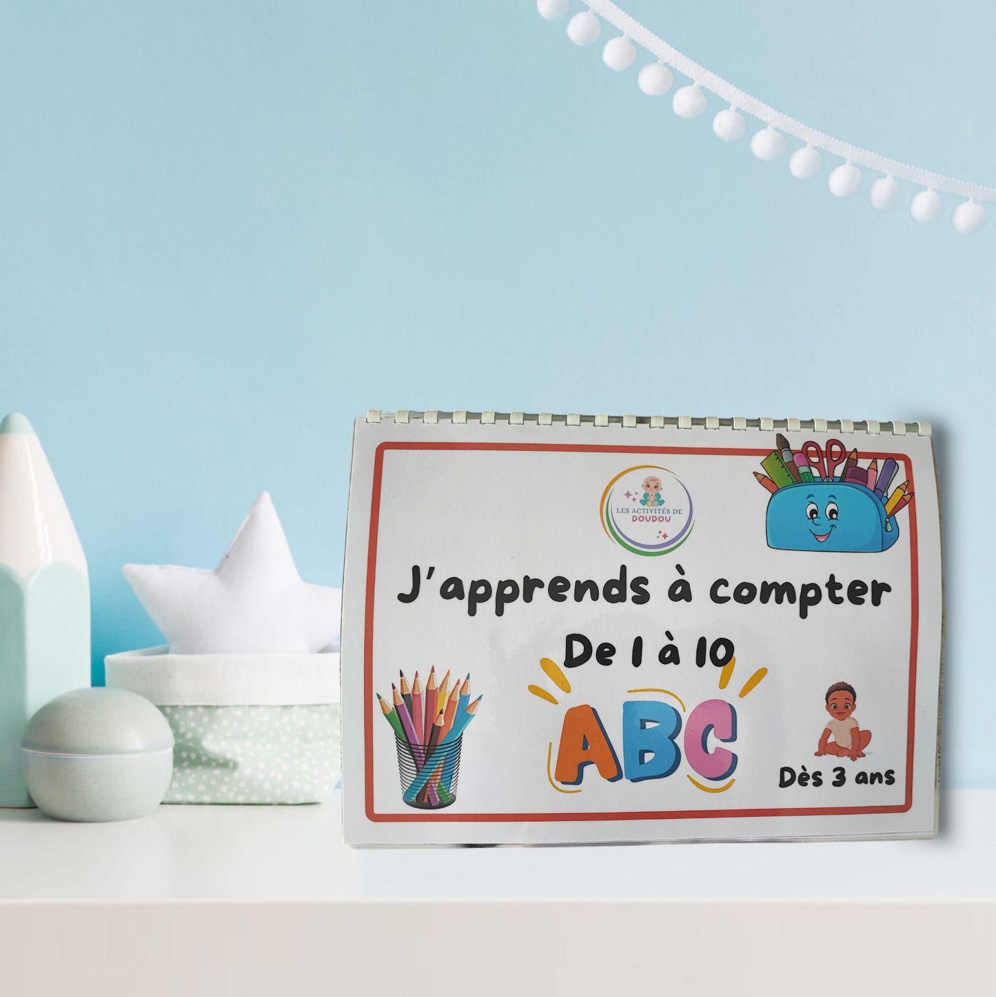 Livret " J'apprends à compter de 1 à 10 "