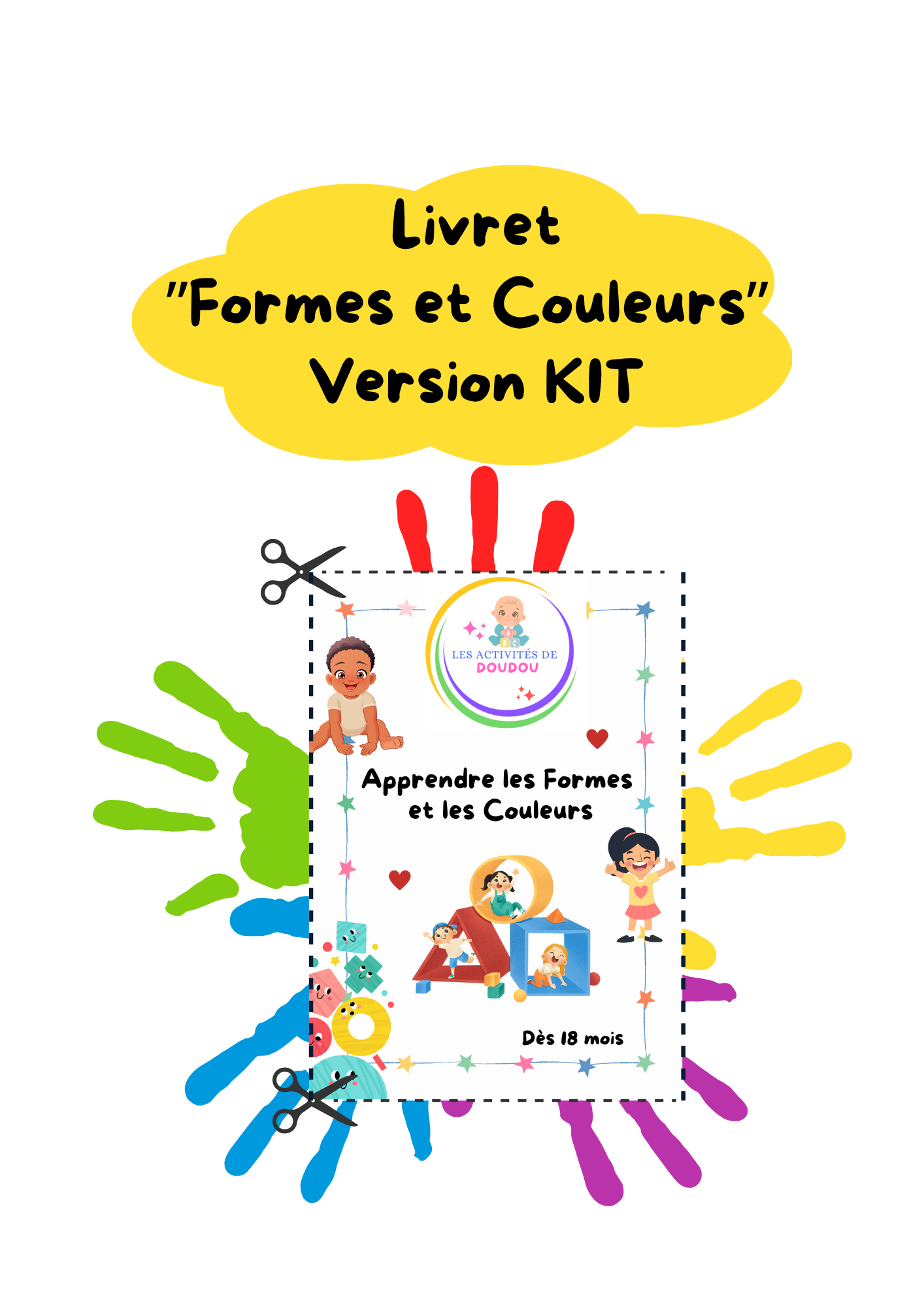 Livret d'activité " Forme et Couleur" VERSION KIT