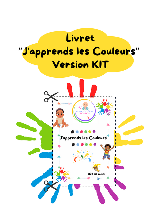 Livret d'activité " J'Apprends les Couleurs" VERSION KIT