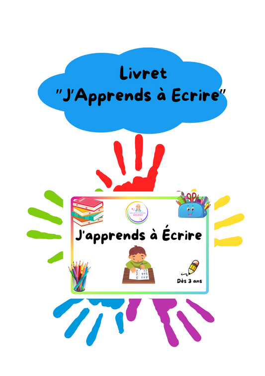 Livret "J'apprend à écrire"