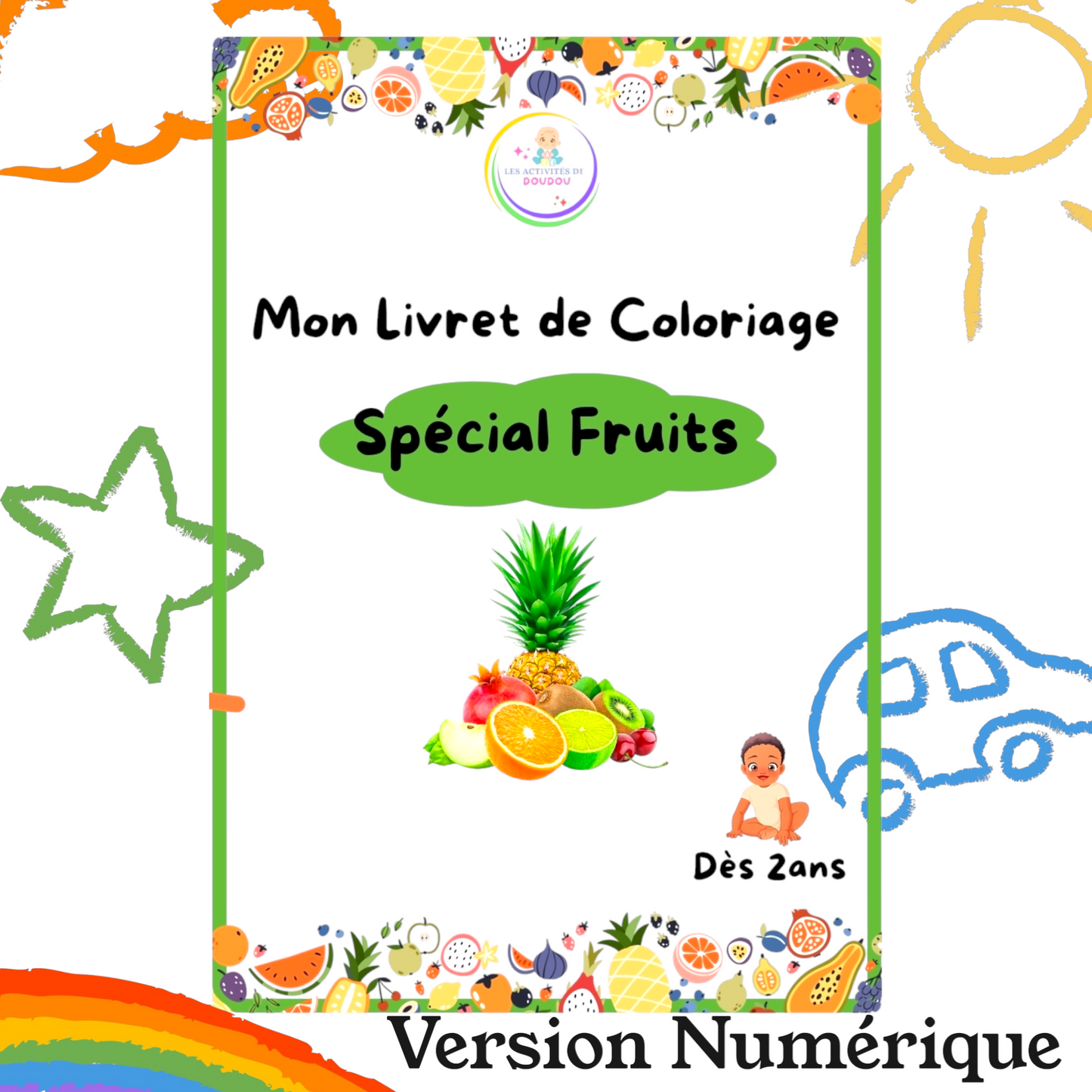 Mon livret de Coloriage - Version Numérique