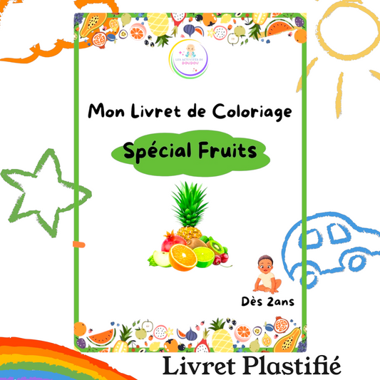 Mon livret de Coloriage - Livret Plastifié